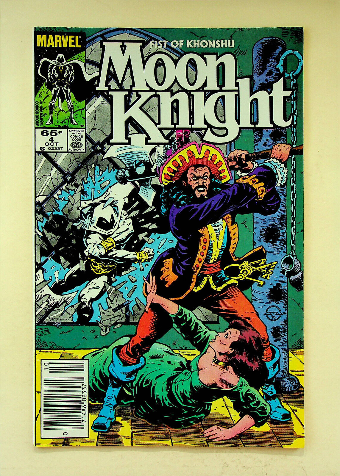Primary image for Moon Knight: Fist Of Khonshu #4 (Oct 1985, Marvel) - Near Mint