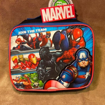 Marvel Avengers Soft Side Insulated Zipper Lunch Box - £11.87 GBP