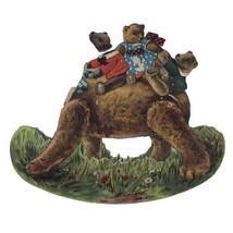 Antique Victorian Raphael Tuck Die Cut Rocker Off To The Party Paper Dam... - £18.22 GBP