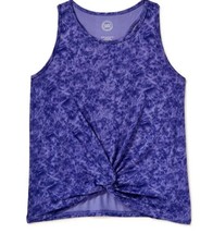 Wonder Nation Girls Solid Twist Tank, Blue Size XL/XG(14-16) - £13.47 GBP