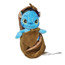Disney Babies Pandora Avatar Na&#39;vi In Swaddle Blanket Stuffed Animal Plush Toy - £44.14 GBP