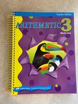 Arithmetic3 Teacher Edition Work-Text A Beka  Book  Traditional Arithmetic Serie - £5.55 GBP
