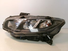 2017 HONDA CIVIC DRIVER LH HALOGEN HEADLIGHT OEM - £90.30 GBP