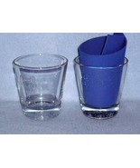 Crown Royal Black 2 Old Fashioned Rocks Glasses Raised Lettering Inside - $8.23 CAD