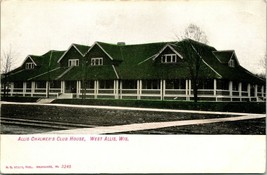 Vtg Postcard c. 1908 West Allis Wisconsin - Allis Chalmer&#39;s Club House - £4.61 GBP