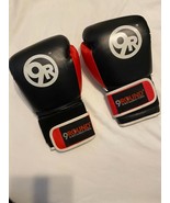 9-ROUND 30 MIN KICKBOX FITNESS BLACK AND RED GLOVES 10oz - $395.95 MXN