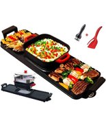 SKAIVA Electric Hot Pot with Grill and Steamer 3 in 1 Detachable Shabu - $100.00