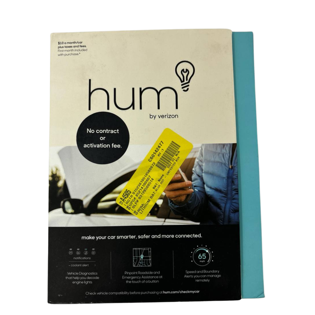 Vehicle Tracking and Diagnostic System Hum+ By Verizon Black Original - $13.46