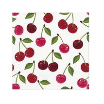 Paw 3-Ply Lunch Napkin 33cm - CherriesPattern - $338.14 MXN