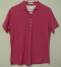 Women Outer Banks NWOT Pink Short Sleeve Polo Shirt Size Medium - £11.74 GBP