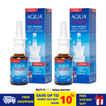 2 Box AQUA MARIS Classic Spray Nasale 100% Naturale per Naso Irritato e... - £37.64 GBP