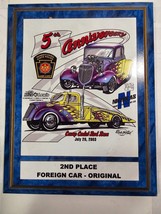 2nd &amp; 3rd place auto racing, car show awards or trophys - $19.95