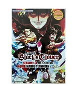DVD Black Clover Season 1-4 Vol 1-170 +Movie Mahou Tei No Ken Free shipping - $72.50