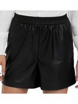 Pants Leather Hot Shorts Short Womens Women Pant Size Wear Mini High Bla... - $1,837.60 MXN