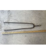 antique  brass Dutch fireplace tongs tool - $119.49 CAD