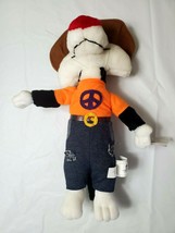Looney Tunes Vintage 1998 Peace Hippie Sylvester The Cat Plush Stuffed Toy 15” - £23.50 GBP