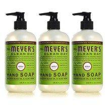 Mrs. Meyer&#39;s Hand Soap, Made with Essential Oils, Biodegradable Formula, Apple, - £27.32 GBP