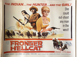 Frontier Hellcat 1966 vintage movie poster - £78.83 GBP