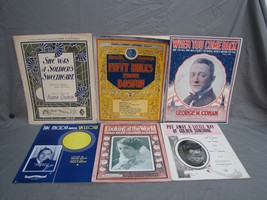 Antique Lot of 1900s Assorted Sheet Music #148 - £19.43 GBP