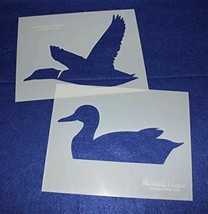 Large Duck 2 Piece Stencil Set 14 Mil 8" X 10" Painting /Crafts/ Templates - £20.91 GBP