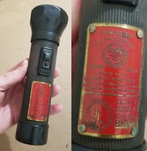 vintage mining flashlight RAY-O-VAC Permissible Electric Mine Safety No.... - $401.64 MXN