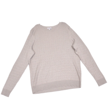 Kim Rogers Women&#39;s Sweater Grey Silver Thread Size XL - £9.99 GBP