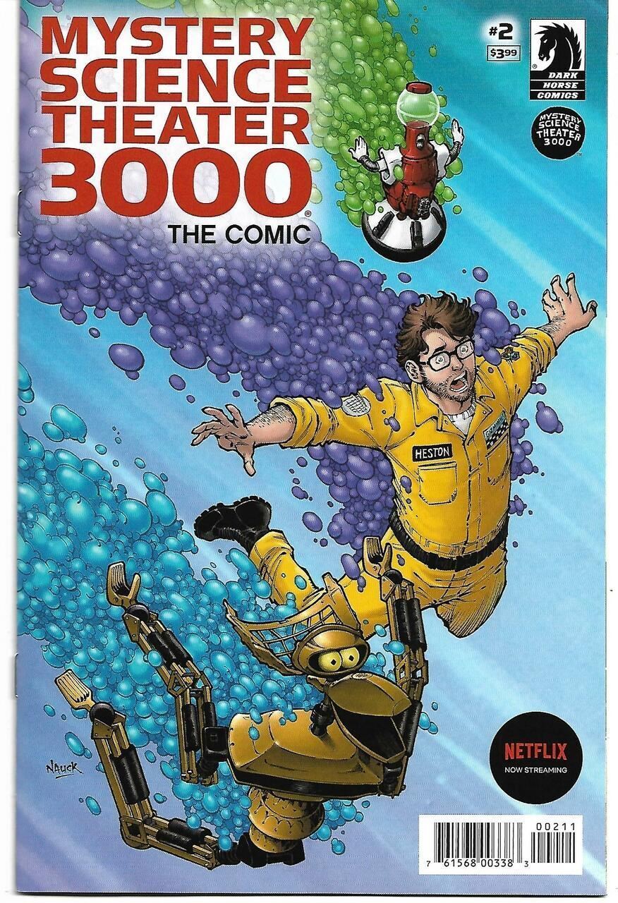 Primary image for MYSTERY SCIENCE THEATER 3000 #2 CVR A NAUCK (DARK HORSE 2018)