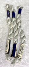 3 MINT Anchor Perle Pearl Cotton #1223 Multi Gray Embroidery Floss Vinta... - $8.42