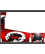 Godzilla Atgames Legends Pinball  Design Decal Virtual Pinball graphics ... - $95.00+