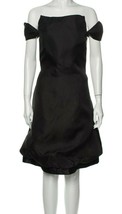 Helmut Lang Rare Vintage Silk Off Shoulder Dress 42 IT S - £353.98 GBP