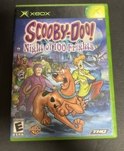 Scooby-Doo Night of 100 Frights Video Game Original Xbox THQ Complete Shaggy - £36.54 GBP