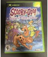 Scooby-Doo Night of 100 Frights Video Game Original Xbox THQ Complete Sh... - £36.71 GBP