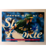 Jason Giambi 1995 Upper Deck #222 Autograph Signature Autograph Card - $20.51 CAD