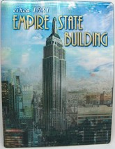 New York City Empire State Building Then and Now 3D Postcard - £4.68 GBP