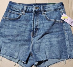 Wild Fable Highest Rise Mom Cut Off Shorts Denim Blue Jean Womens  Size 6/28&quot; - £8.72 GBP