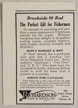 1927 Print Ad Richardson Fishing Rods &amp; Reels Made in Chicago,Illinois - £6.67 GBP