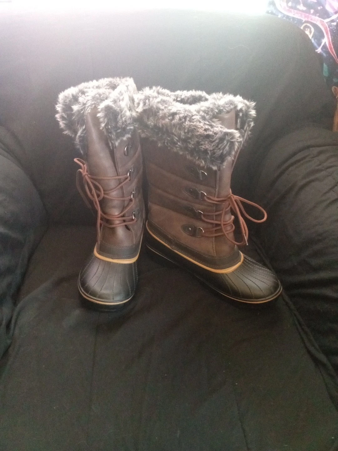  My Soft Women&#39;s Waterproof Winter Boots, Warm Insulated Snow Boots NWOB... - $48.99 CAD