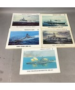 USS North Carolina, USS Missouri, USS Iowa, USS Texas, USS MA Ship’s Data - $655.68 MXN