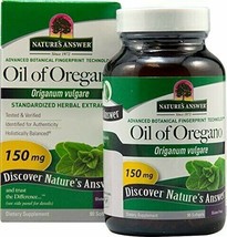 Nature&#39;s Answer Oil Of Oregano Softgels | Suports Healthy Intenstinal &amp; Diges... - £19.05 GBP