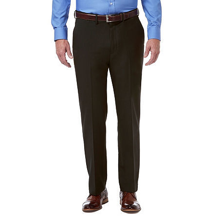 Men’s Haggar Premium Comfort Classic-Fit Stretch Flat-Front Dress Pants, 40W X 3 - $36.00