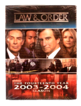 LAW &amp; ORDER 14TH SEASON SEALED COMPLETE SEASON NICE CAST PICTURED DVD CA... - €11,10 EUR