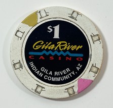 GILA RIVER CASINO $1 Casino Chip ARIZONA (SEE PHOTOS) - $3.95
