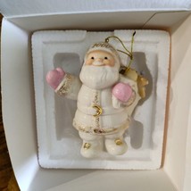 2000 Lenox Classics Santa&#39;s Special Delivery Annual Collectible Santa Ornament - £8.52 GBP