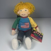 UNICEF Kids USA America Sam Vintage 1991 United Nations Rag Doll New Wit... - £10.16 GBP