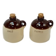 Paden City Cracker Barrel Jug Salt Pepper Shakers Kentucky Crocks Ceramic - $46.48