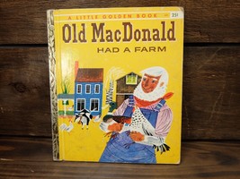 The Little Golden Old Macdonald Had A Farm Golden Book Copyright 1960 A Edition - £7.78 GBP