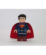 Movie Minifigure Superman Man Of Steel Movie Dc Fast Shipping - $150.81 MXN
