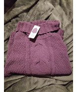 Seven7 Chenille Sweater  BLACKBERRY WINE - SMALL NEW WITH TAGS MSRP $74 - $24.70