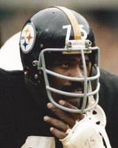 M EAN Joe Greene 8X10 Photo Pittsburgh Steelers Nfl Football Close Up - £3.94 GBP