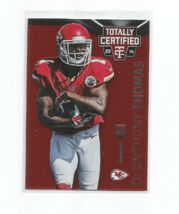 De&#39;anthony Thomas (Chiefs) 2014 Panini Totally Certified Red Rookie Card #68/100 - £5.43 GBP